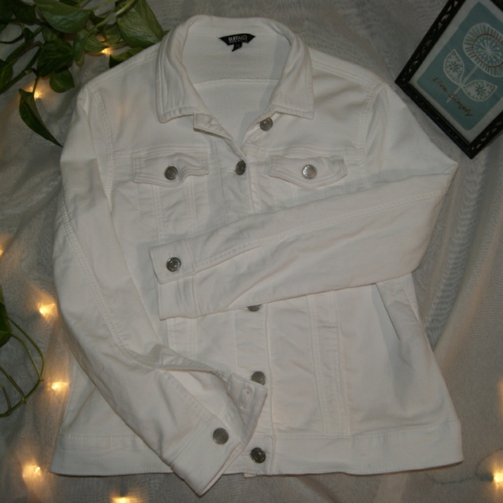 White Denim Jacket